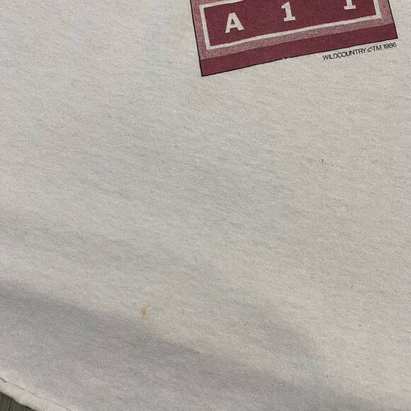 Vintage Alabama 1986 The Touch In Concert Wild Country Raglan Baseball Tee Large - Picture 5 of 8